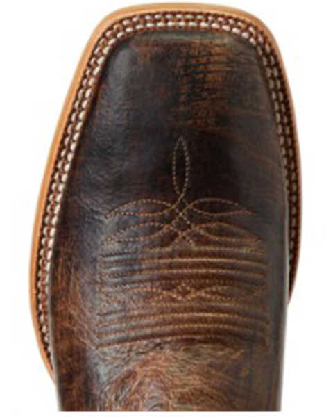 Image #4 - Ariat Men's Standout Leather Performance Western Boot - Broad Square Toe , Brown, hi-res