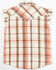 Image #3 - Shyanne Toddler Girls' Plaid Print Ruffle Sleeve Western Pearl Snap Shirt, Cream, hi-res
