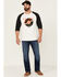 Image #2 - Wrangler X Fender Men's Vinyl Music Disc Vintage Graphic T-Shirt, Black, hi-res