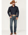 Image #1 - Ariat Men's M4 Relaxed Silvano Straight Denim Jeans - Big, , hi-res