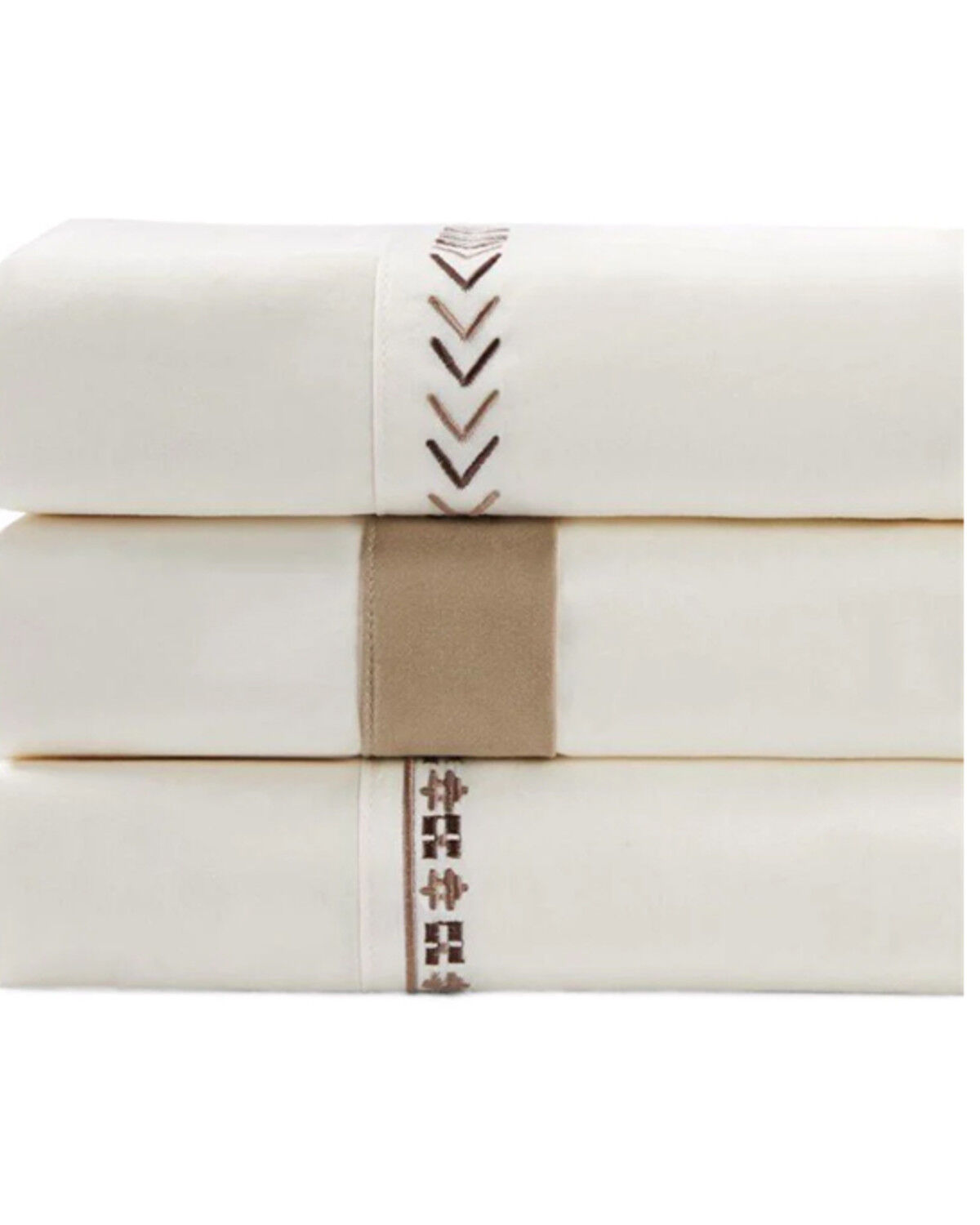 Image #3 - HiEnd Accents 4pc Southwestern Cream Sheet Set - Queen, Cream, hi-res