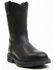 Image #1 - Cody James Men's Uniform Western Work Boots - Soft Toe, Black, hi-res