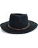 Cody James Men's Durango Crush Wool Hat, Black, hi-res
