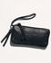 Free People Women's Distressed Wristlet Wallet, Black, hi-res