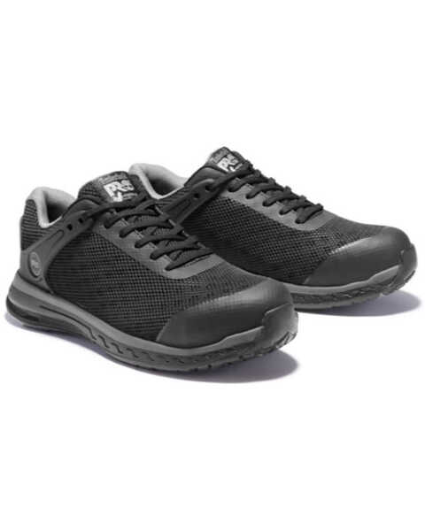 Image #1 - Timberland Pro Women's Drivetrain Work Shoes - Composite Toe, Black, hi-res