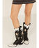 Idyllwind Women's Southern Belle Western Boots - Pointed Toe, Black/white, hi-res