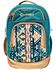 Image #1 - Hooey Ox Southwestern Print Backpack, Turquoise, hi-res
