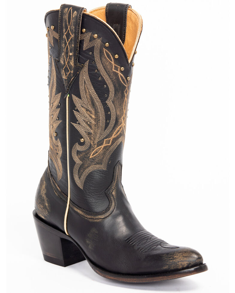 Idyllwind Women's Go West Western Boots - Pointed Toe, Black, hi-res