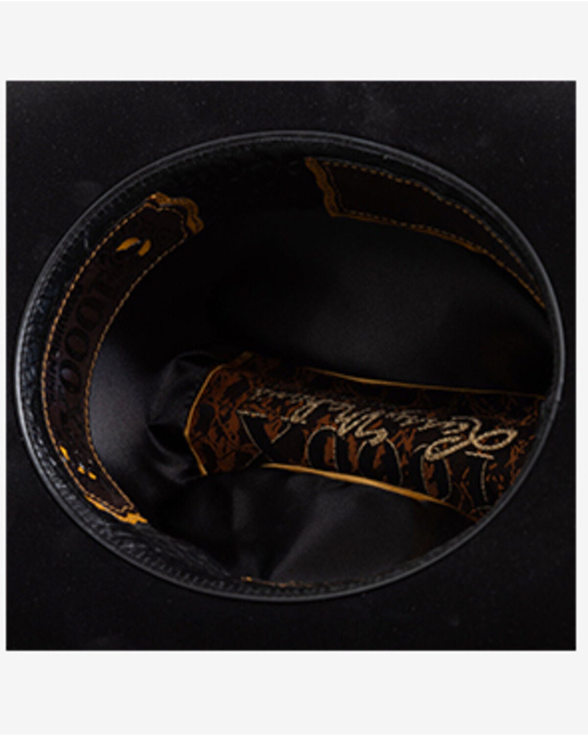 Image #5 - Larry Mahan Imperial 1000X Felt Cowboy Hat, Black, hi-res