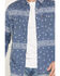 Image #3 - Levi's Men's Azad Paisley Print Long Sleeve Pearl Snap Western Shirt, Medium Blue, hi-res