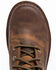 Image #6 - Hawx Men's Crew Chief Work Boots - Composite Toe, Dark Brown, hi-res