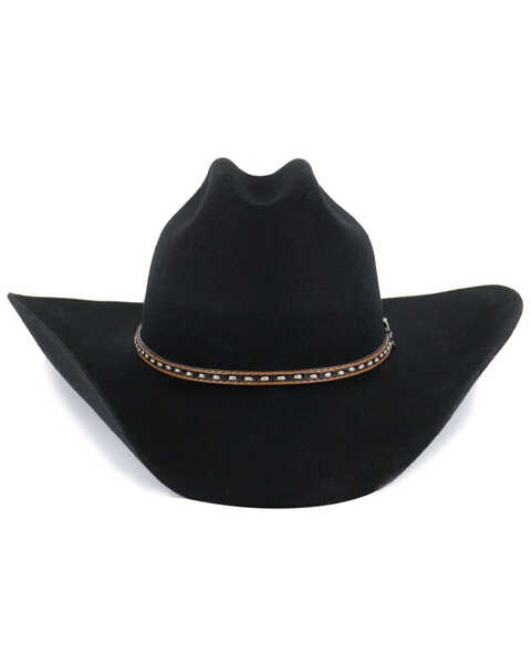 Cody James 3X Felt Cowboy Hat, Black, hi-res