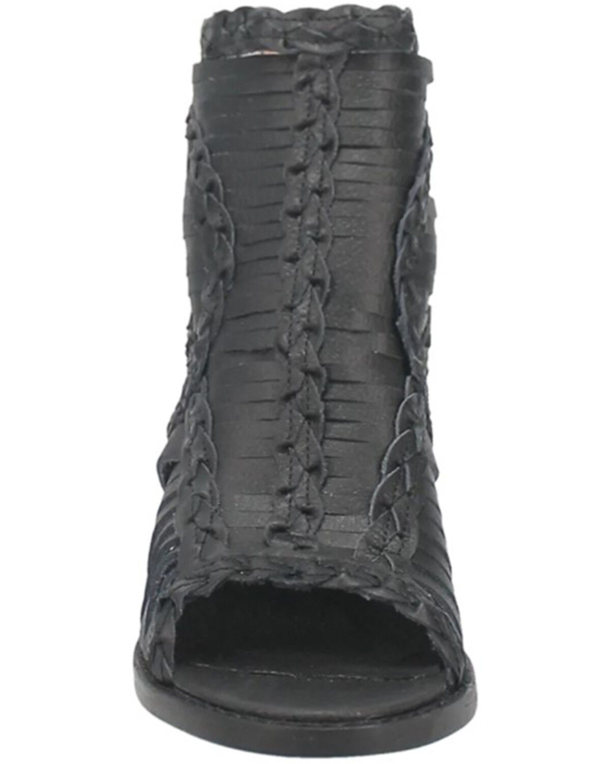 Image #4 - Dingo Women's Jeezy Western Booties - Round Toe, Black, hi-res