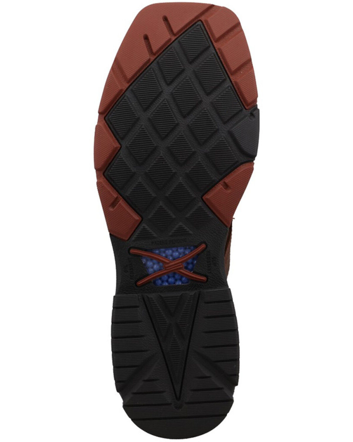 Image #7 - Twisted X Men's 6" CellStretch® Lacer Work Boots - Nano Toe, Coffee, hi-res