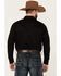 Image #4 - Cody James Men's Solid Treadstone Long Sleeve Pearl Snap Western Shirt - Tall, Black, hi-res