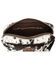 Image #3 - STS Ranchwear Women's Cowhide Bebe Cosmetic Bag, Brown, hi-res