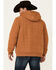 Image #4 - Cinch Men's Khaki Quilted Sherpa Lined Zip-Front Hooded Jacket, Beige/khaki, hi-res