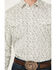 Image #3 - Wrangler Retro Men's Premium Paisley Print Long Sleeve Button-Down Western Shirt - Tall , White, hi-res