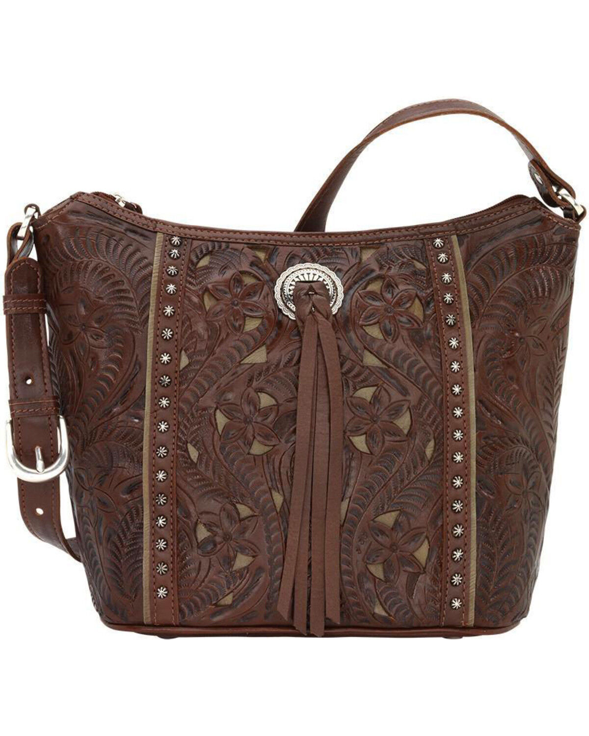 Image #1 - American West Women's Hill Country Tote Bag, , hi-res