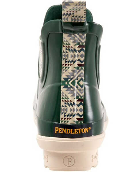 Image #5 - Pendleton Women's Smith Rock Gloss Chelsea Rain Boots - Round Toe, Green, hi-res