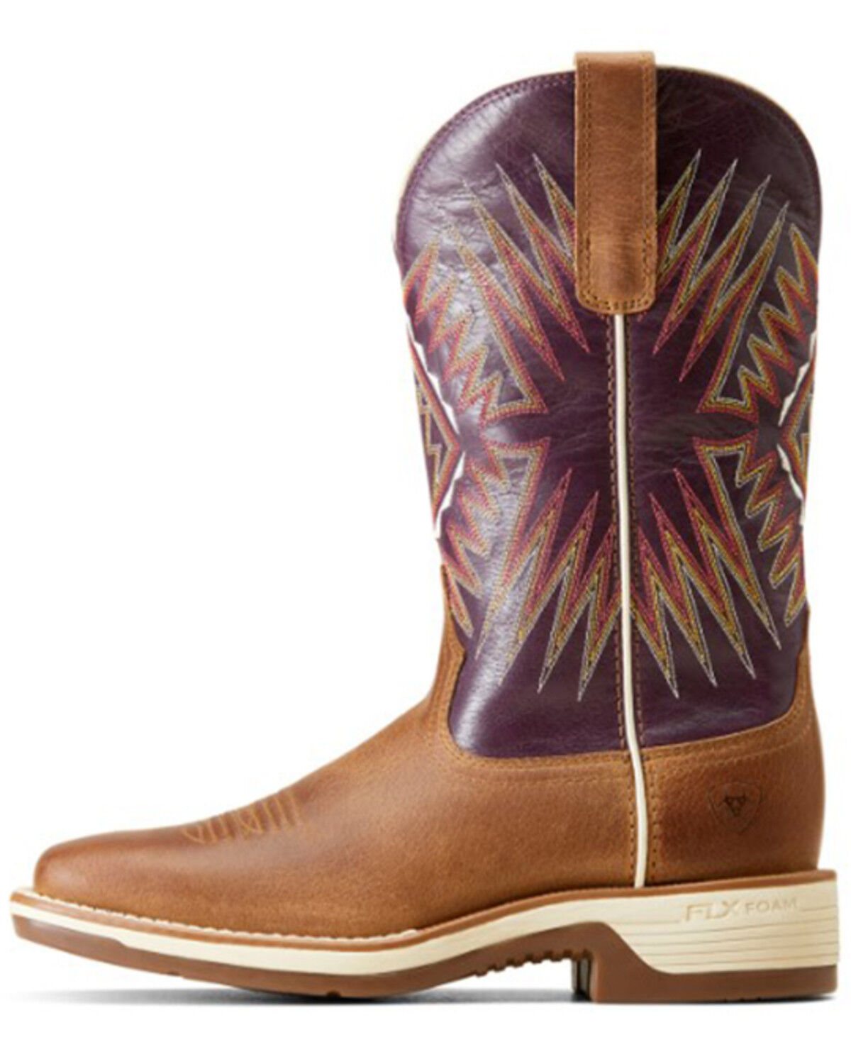 Image #2 - Ariat Women's Ridgeback Western Performance Boots - Broad Square Toe, Brown, hi-res