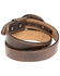 Image #2 - Cody James Men's Brown American Flag Oval Western Buckle Belt , , hi-res