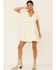 Show Me Your Mumu Women's Cia Mini Dress, Ivory, hi-res