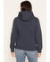 Image #4 - Carhartt Women's Iconic Clarksburg Logo Sweatshirt, Blue, hi-res