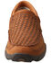 Image #5 - Twisted X Men's Basket Weave Slip-On Shoes - Moc Toe, Brown, hi-res