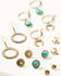 Image #1 - Shyanne Women's Golden Hour Crescent 7-Piece Earrings Set, , hi-res