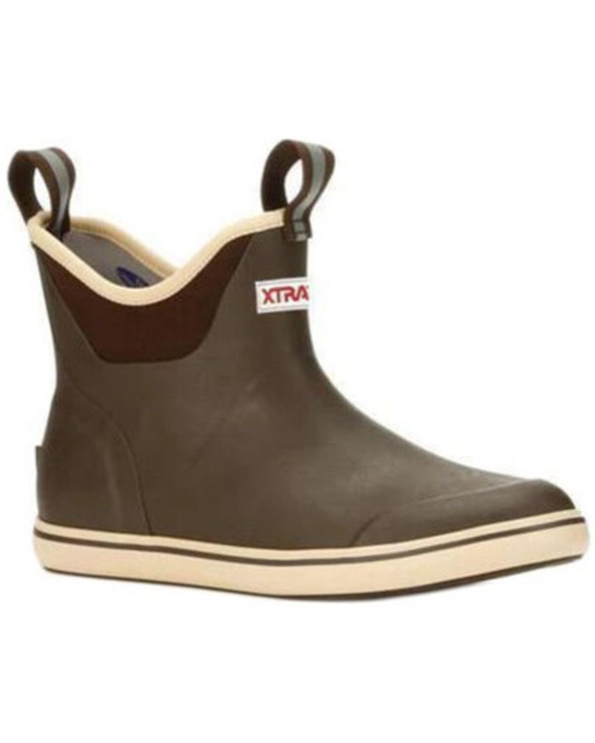 Image #1 - Xtratuf Women's 6" Ankle Deck Boots - Round Toe, Brown, hi-res