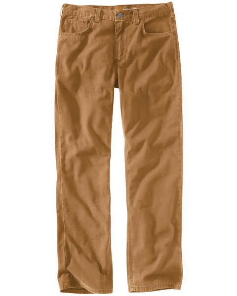 Carhartt Men's Rugged Flex Rigby Five-Pocket Jeans, Pecan, hi-res