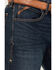Image #2 - Ariat Men's M4 Colman Porter Dark Wash Relaxed Bootcut Stretch Denim Jeans - Big, Dark Wash, hi-res