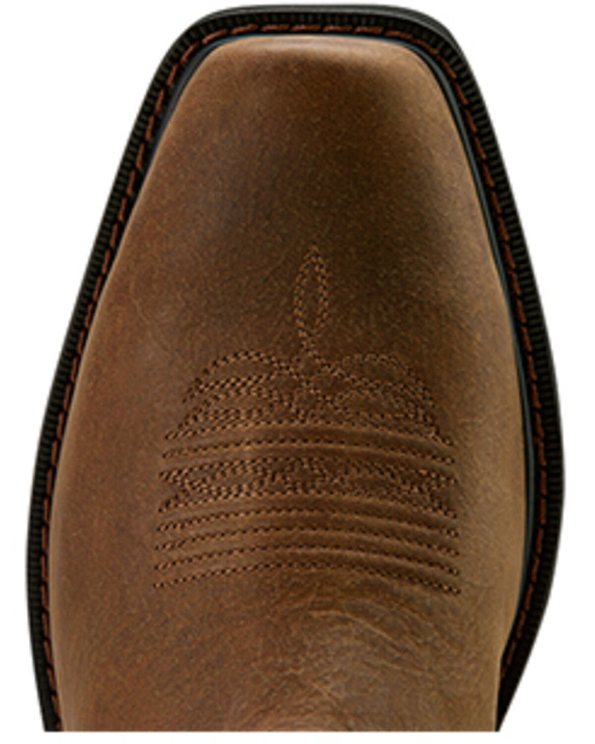 Image #4 - Ariat Men's Ironside Pull-On Work Boots - Steel Toe, Brown, hi-res