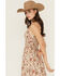 Image #2 - Rock & Roll Denim Women's Floral Print Sleeveless Midi Dress, Natural, hi-res