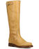 Image #1 - Frye Women's Campus Low Heel Tall Riding Boots - Round Toe, Mustard, hi-res