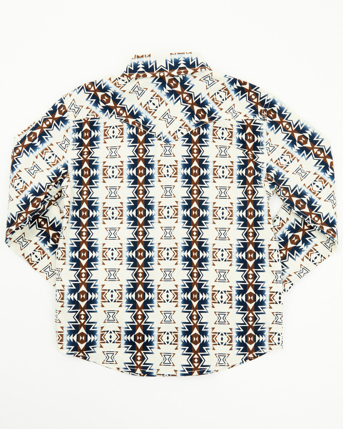 Image #3 - Cody James Toddler Boys' Prairie Southwestern Print Long Sleeve Snap Western Shirt, Tan, hi-res