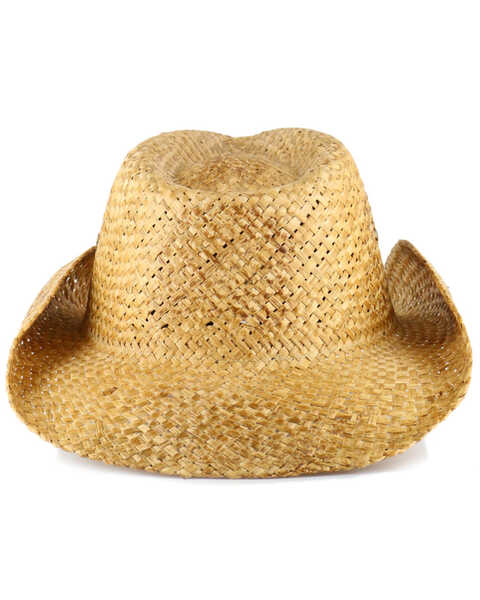 Cody James Men's Maverick Classic Straw Cowboy Hat, Brown, hi-res
