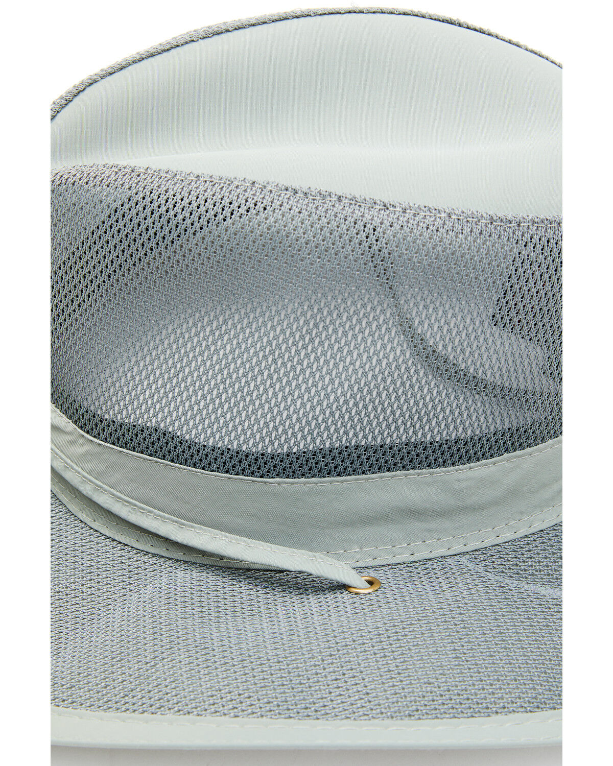 Image #2 - Hawx Men's Mesh Vented Work Sun Hat, Grey, hi-res