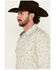 Image #2 - Cody James Men's Treven Floral Print Long Sleeve Snap Western Shirt - Tall, Cream, hi-res
