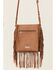 Shyanne Women's Hair-On Crossbody Bag, Brown, hi-res