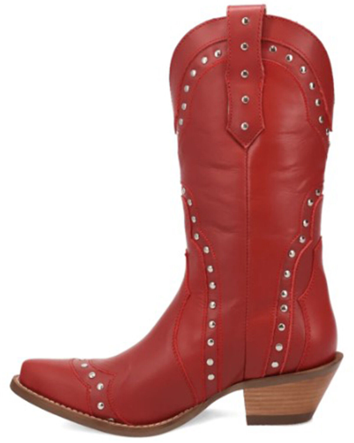 Image #3 - Dingo Women's Sweet Treat Western Boots - Snip Toe, Red, hi-res