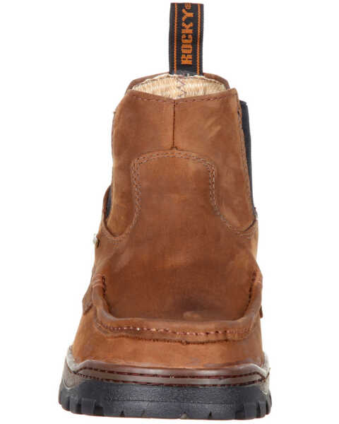 Image #5 - Rocky Men's Outback Waterproof Hiker Boots - Moc Toe, Brown, hi-res