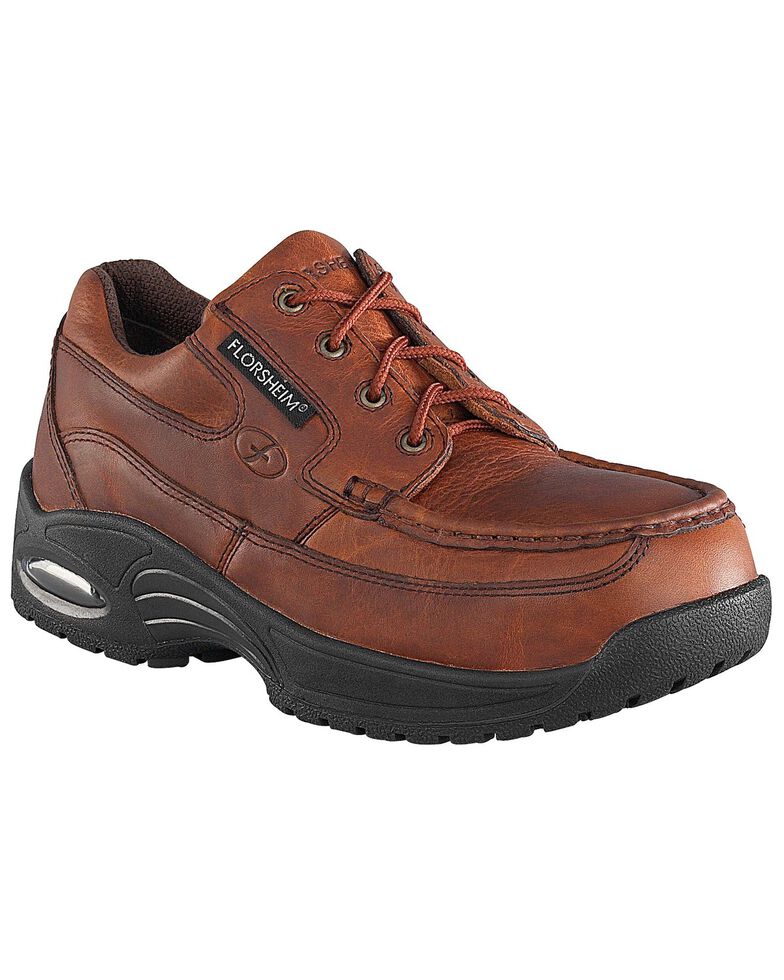 composite toe oxford work shoe