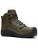 Image #1 - Keen Men's Reno 6" Mid Waterproof Work Boots - Composite Toe, Olive, hi-res