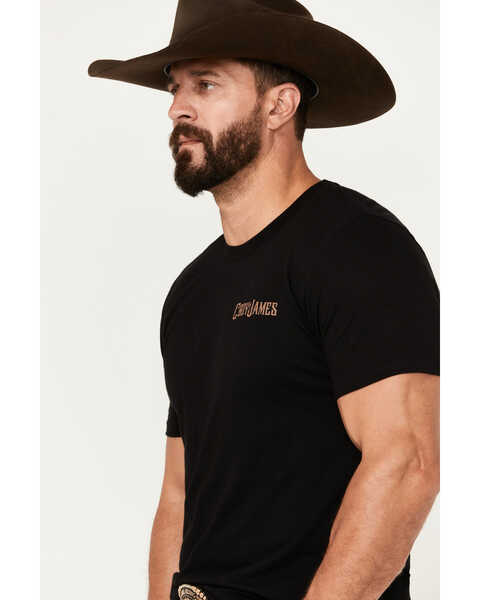 Image #4 - Cody James Men's Smokey Short Sleeve T-Shirt, Black, hi-res