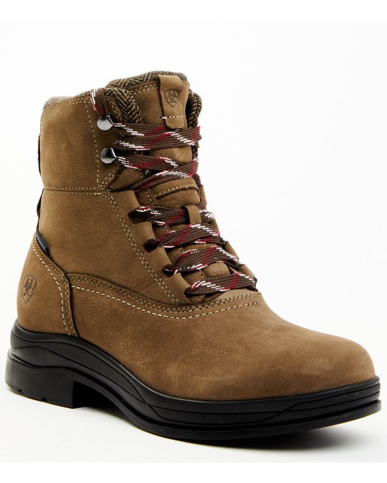 Ariat Women's Harper Waterproof Hiking Boots - Soft Toe, Brown, hi-res