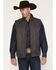 Image #1 - Cinch Men's Bonded Solid Concealed Carry Softshell Vest, Charcoal, hi-res