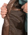 Image #2 - Scully Lamb Leather Blazer - Reg, Chocolate, hi-res
