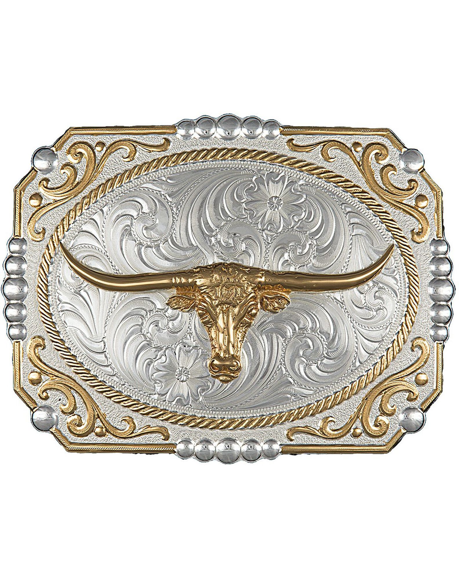 Montana Silversmiths Initial T Western Belt Buckle - Western Belt Buckles